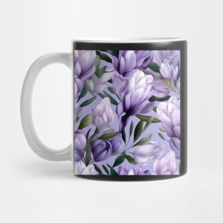 Lavender Flower Pattern Type 1 Mug
